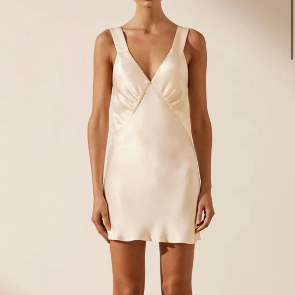 White Satin Dress from Shana Joy - Picture 2 of 6